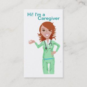 Caregiver Business Card template
