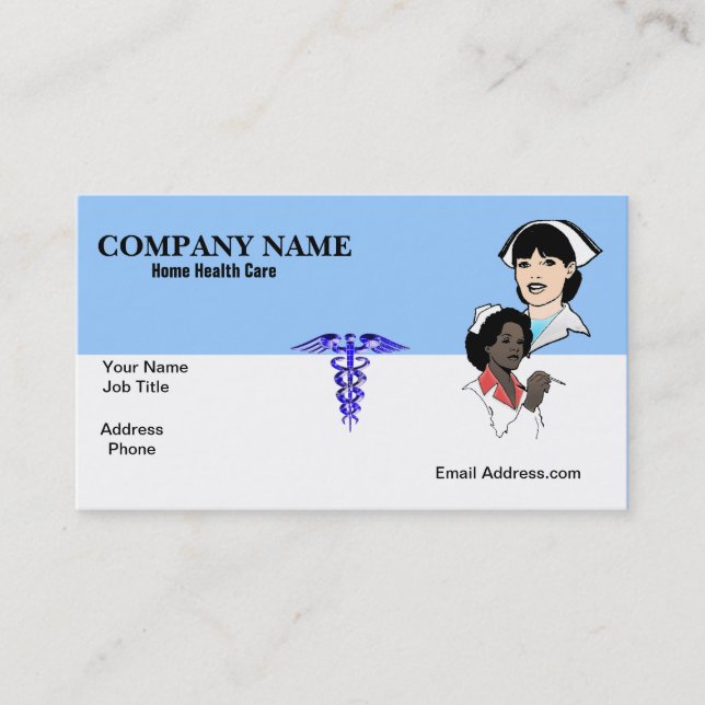Caregiver Business Cards (Front)