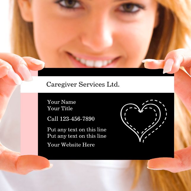 Caregiver Business Cards (Creator Uploaded)