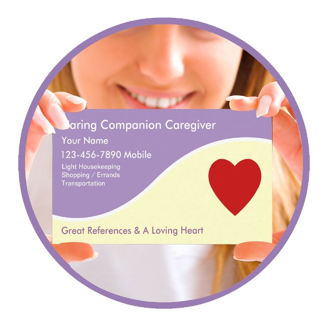 Caregiver Business Cards (Creator Uploaded)