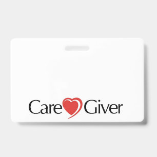 Caregiver ID Badge