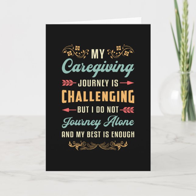 Caregiver Love Nurse Nursing Care Caregivers Funny Card (Front)