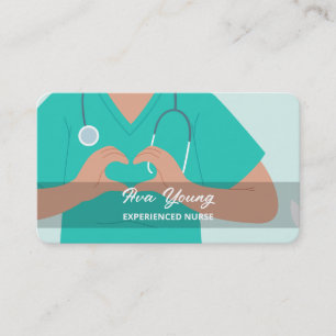 Caregiver Nursing Business Card