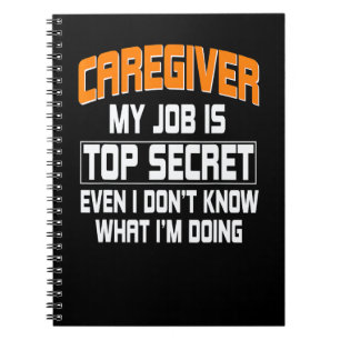 Caregiver Nursing Practitioner Nanny Carer Nurse A Notebook