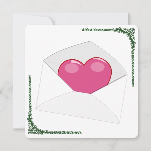 Caregiver Recognition Flat Card – Personalised ... (Front)