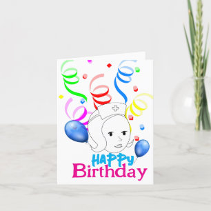 Caregiver's Birthday  Thank You Card