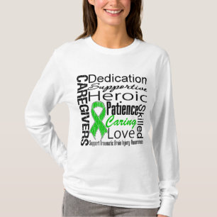 Caregivers Collage Traumatic Brain Injury T-Shirt