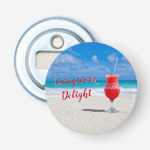 Caregiver's Delight Button Bottle Opener