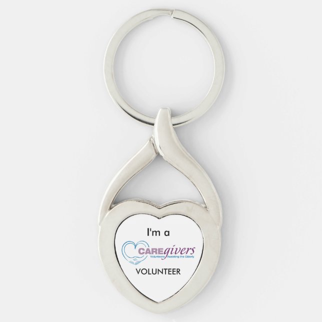 CAREGIVERS Volunteer Keychain (Front)