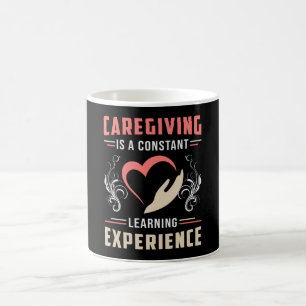 Caregiving Caregiver Caregivers Nursing Care Funny Coffee Mug