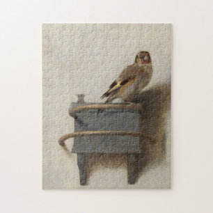 Carel Fabritius, The Goldfinch - 17th C. Fine Art Jigsaw Puzzle