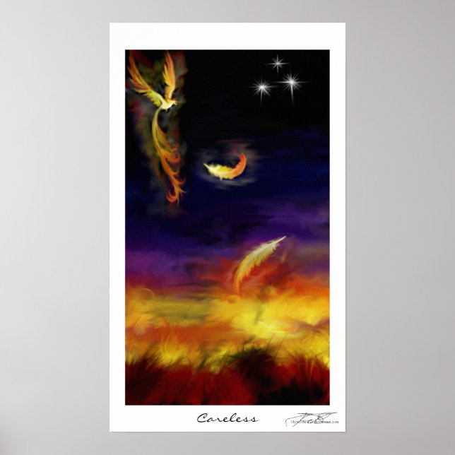 Careless Phoenix Poster (Front)