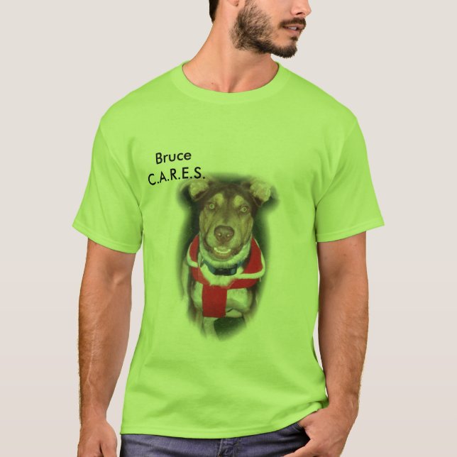 CARES - Bruce - Customised T-Shirt (Front)