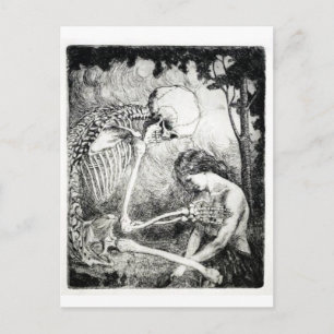 Caress of Death postcard