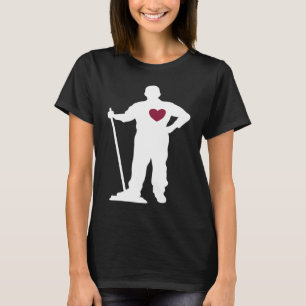 caretaker cleaner janitor custodian cleanser for w T-Shirt