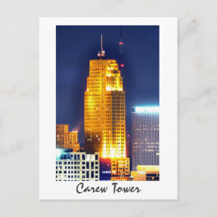 Carew Tower, Cincinnati, Ohio, U.S.A. Postcard