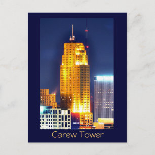 Carew Tower, Cincinnati, Ohio, U.S.A. Postcard