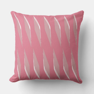 Careys-Pink Rhombus Pattern Cushion