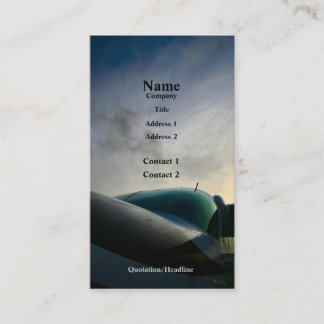 Cargo Aeroplane Business Card