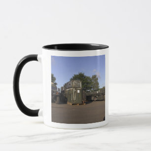Cargo being prepared mug