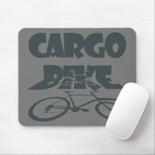 Cargo bike, Lastenfahrrad, Lastenrad Mouse Mat