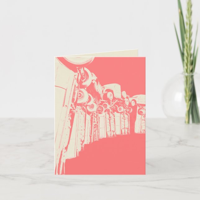 carhenge in alliance nebraska holiday card (Front)