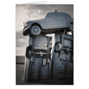 carhenge stacked cars