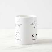 Cari peptide name mug (Center)