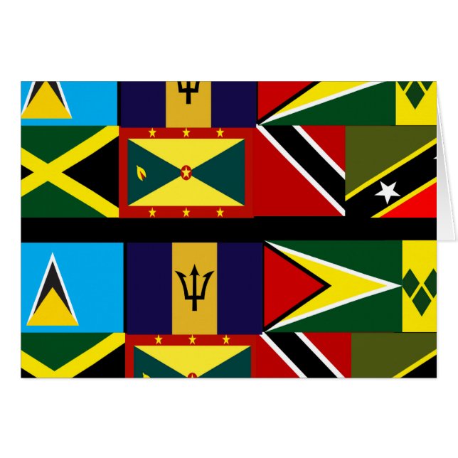 Caribana greeting cards (Front Horizontal)