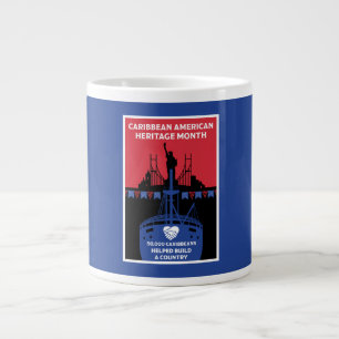 Caribbean American Heritage Month Large Coffee Mug