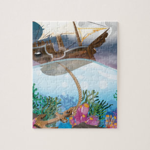 Caribbean Anchor Jigsaw Puzzle
