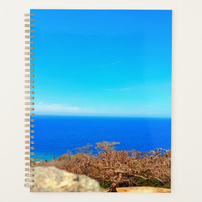 Caribbean Azure Bliss – Custom Planner (Front)