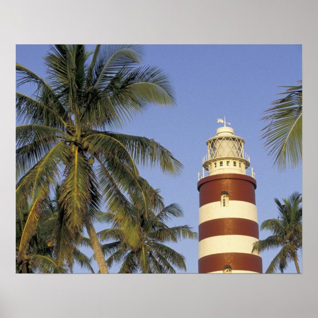 Caribbean, Bahamas, Abaco, Elbow Cay. Hopetown Poster (Front)