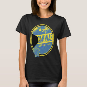 Caribbean Bahamas Coco Cay Vintage Vacation Tropic T-Shirt