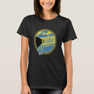 Caribbean Bahamas Eleuthera Vintage Vacation Tropi T-Shirt