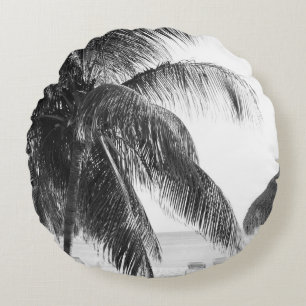 Caribbean Beach Bliss 10 #art #nature Round Cushion