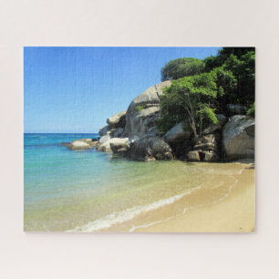 caribbean beach getaway jigsaw puzzle