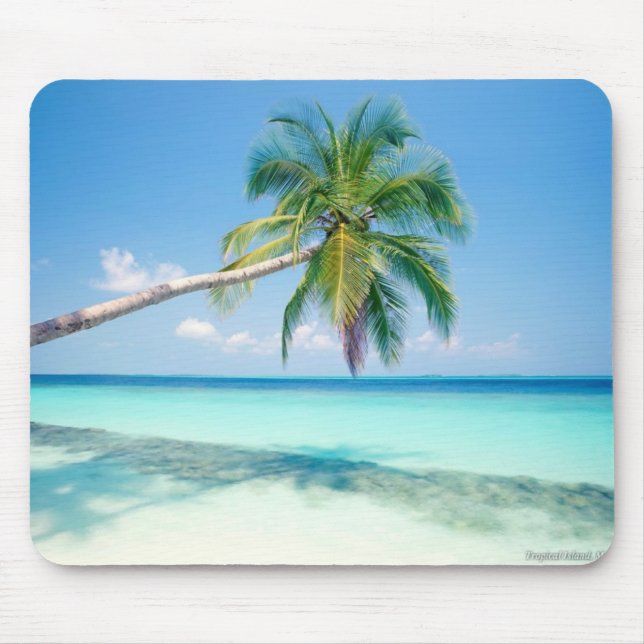 caribbean beach mouse mat (Front)