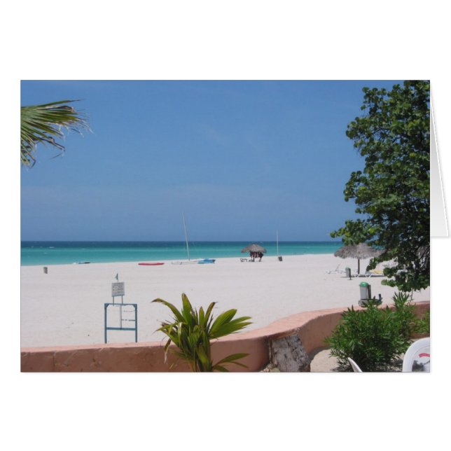 caribbean beach view (Front Horizontal)