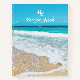 Caribbean Beach Waves in Aruba Recipe Book
