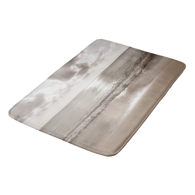 Caribbean Beach Zen Oasis #2 #ocean #wall #art Bath Mat (Angled)