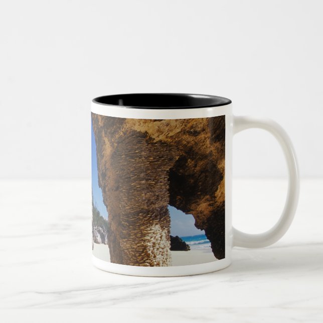 Caribbean, Bermuda, Tucker's Town. Natural Two-Tone Coffee Mug (Right)