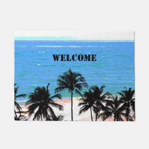 Caribbean Blue Doormat