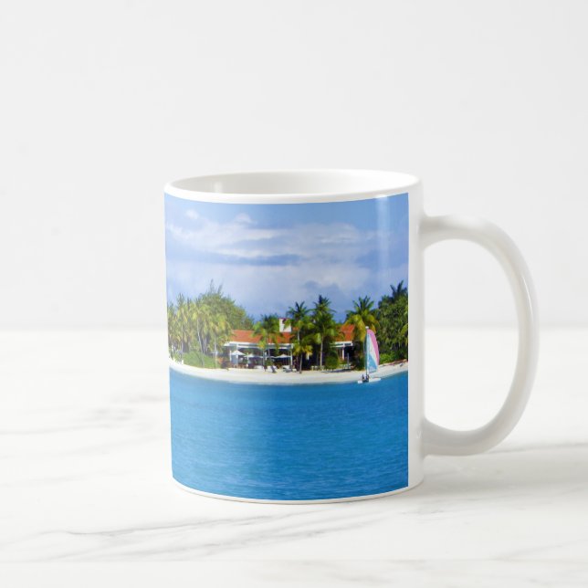 Caribbean Coffee Mug (Right)