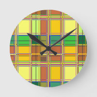 Caribbean Colorful Fabric Madras Tartan
