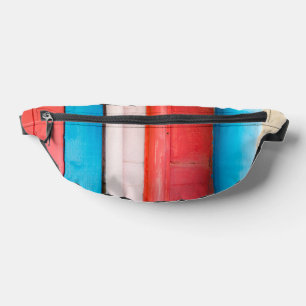 Caribbean colours - abstract bum bags