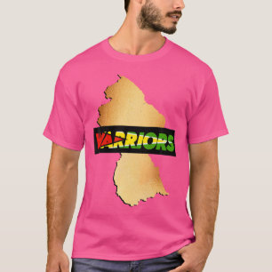 Caribbean Cricket Guyana Warriors Guyanese Cricket T-Shirt