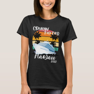 Caribbean Cruise 2025Family Friends Group Travel T-Shirt