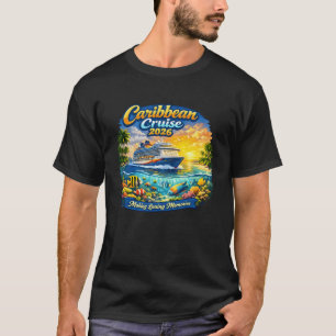 Caribbean Cruise 2026 Making Lasting Memories Vaca T-Shirt