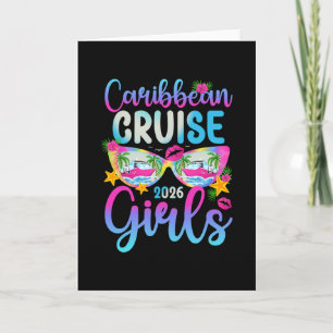 Caribbean Cruise Girls 2026 Girls Cruising Caribbe Card
